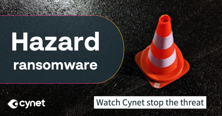 How Cynet Stops Hazard Ransomware image