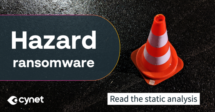 Static Analysis: Hazard Ransomware image