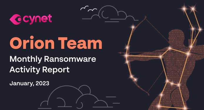 January 2023 Ransomware Activity Report image